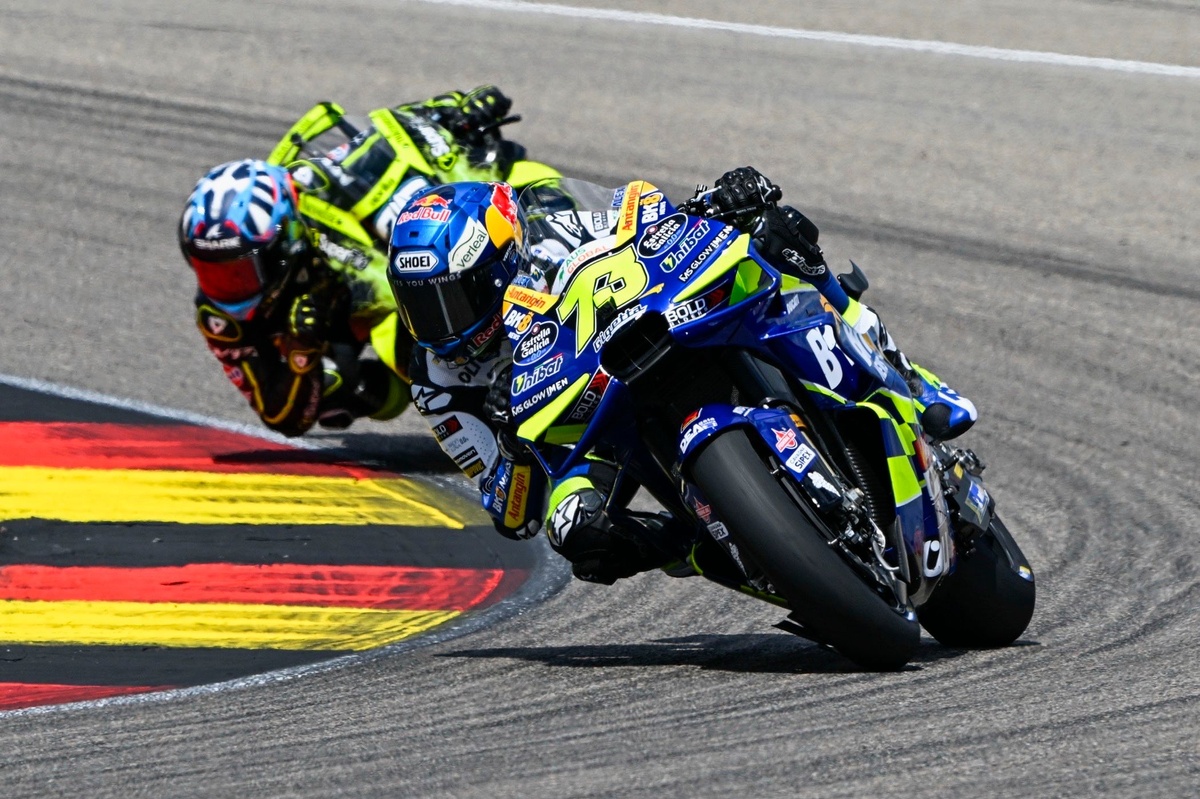 Alex Márquez explica su accidente en el GP de Alemania: “Quizás estaba demasiado confiado”
