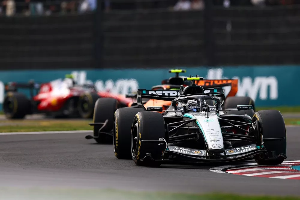 Andrea Kimi Antonelli, Mercedes, Lando Norris, McLaren