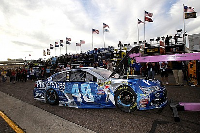 Johnson takes blame for dislodged steering wheel and crash