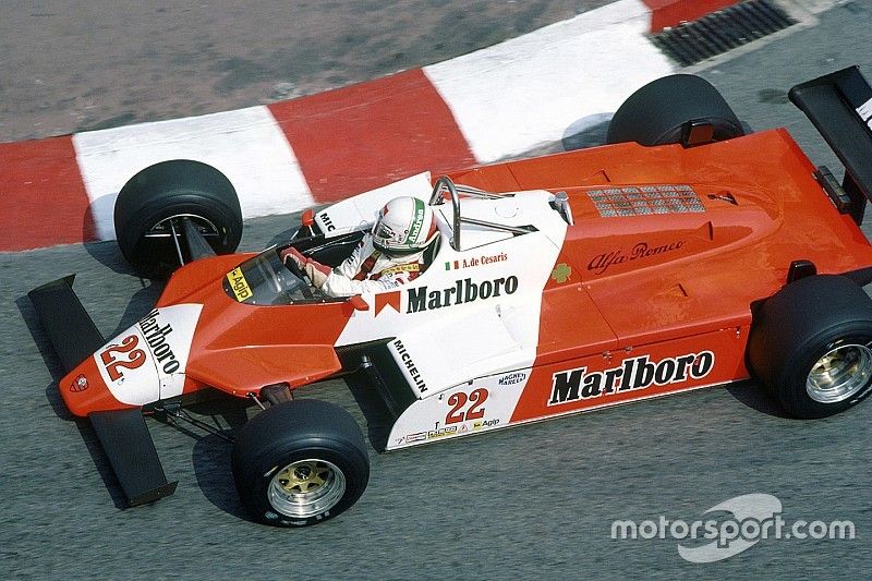 Andrea de Cesaris, Alfa Romeo 182B