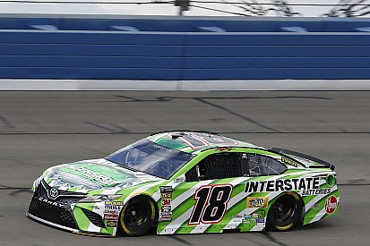 Kyle Busch tops final practice at Fontana