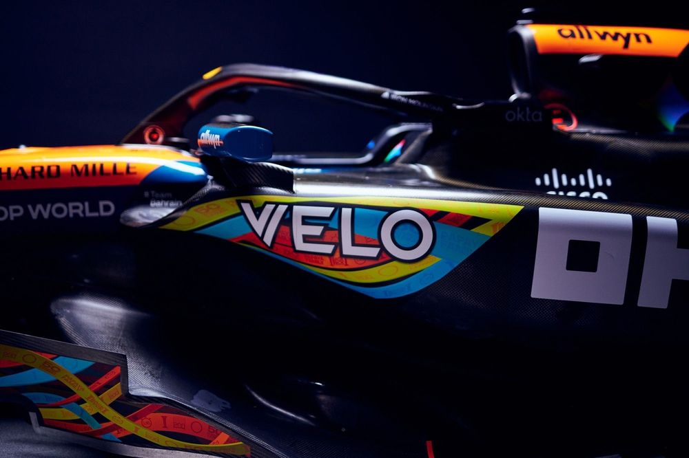 Pintura especial do GP de Abu Dhabi da McLaren