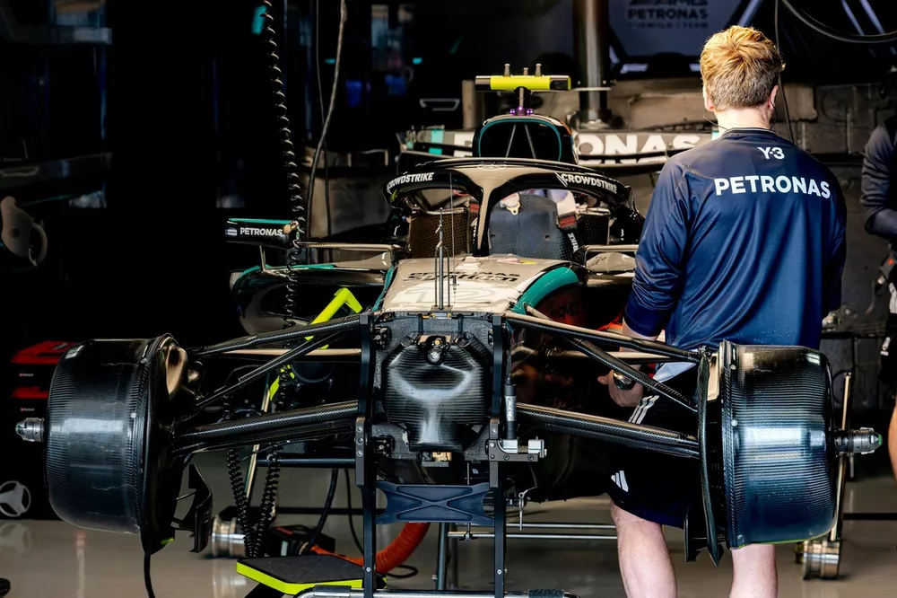 Car of Andrea Kimi Antonelli, Mercedes
