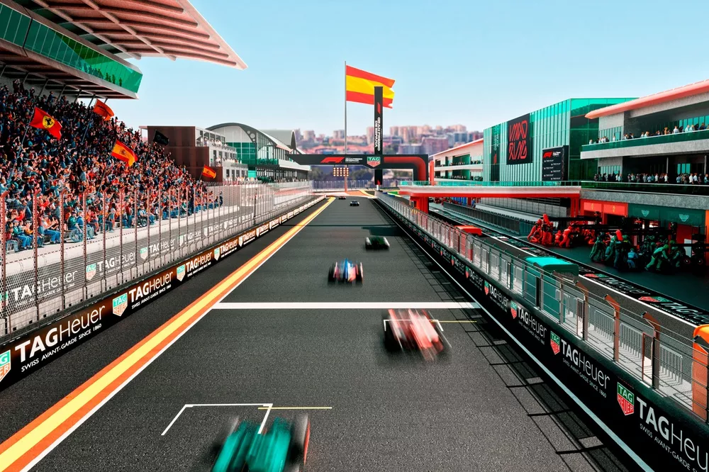 Render de Madring, sede del GP de Espa&ntilde;a 2026 de la F1