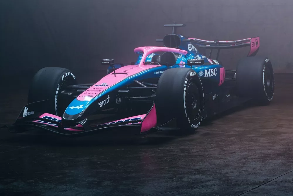 Alpine A526 livery