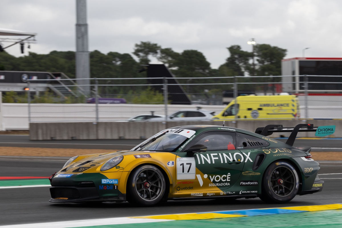 Porsche Cup: Regadas bate Muller e conquista a pole em Le Mans
