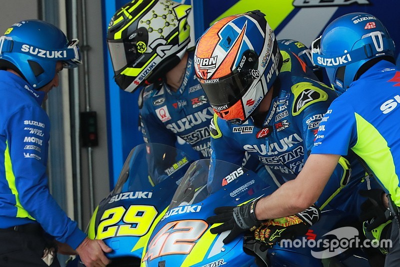 La concurrence entre Rins et Iannone a aidé Suzuki
