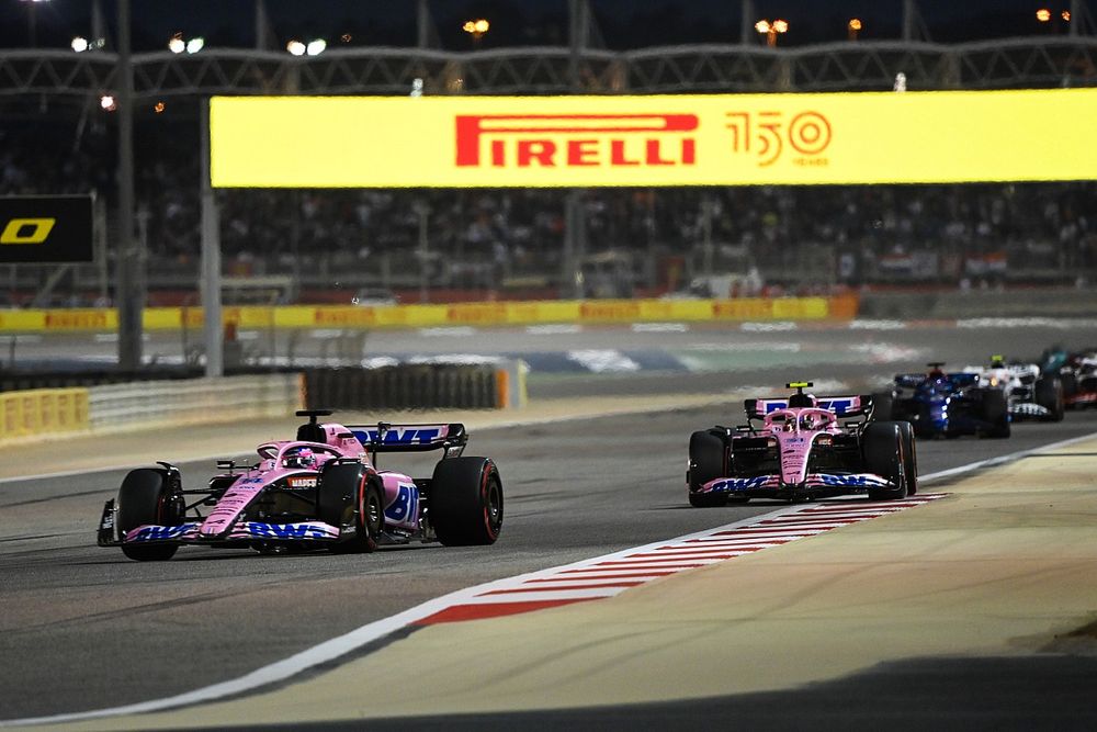 Fernando Alonso, Alpine A522, Esteban Ocon, Alpine A522