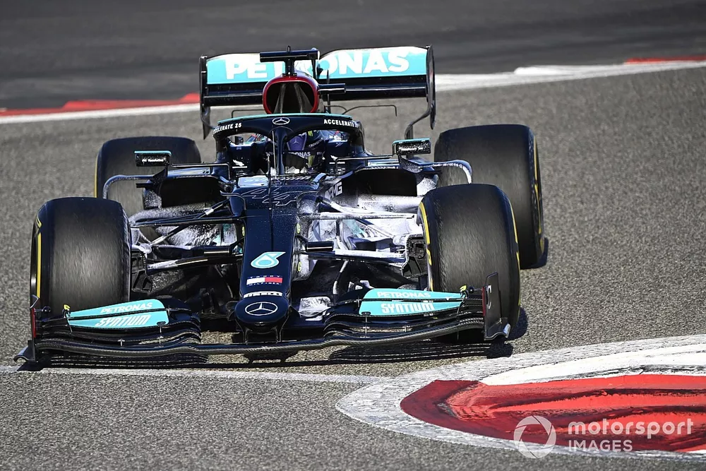 Lewis Hamilton, Mercedes W12 