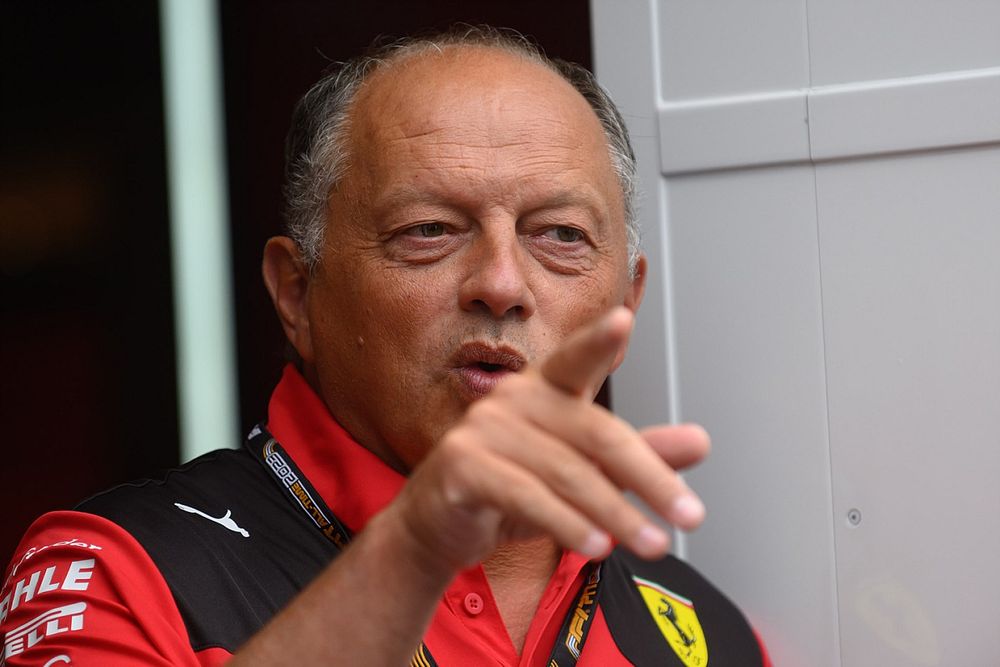 Frederic Vasseur, Director del equipo y Director General de la Scuderia Ferrari