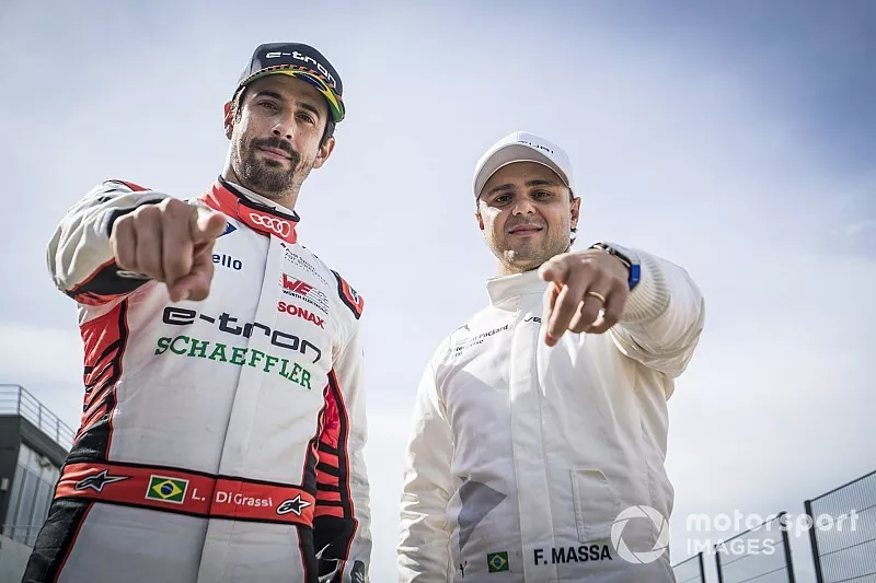 Brazilian Lucas Di Grassi, Audi Sport ABT Schaeffler, Felipe Massa, Venturi  
