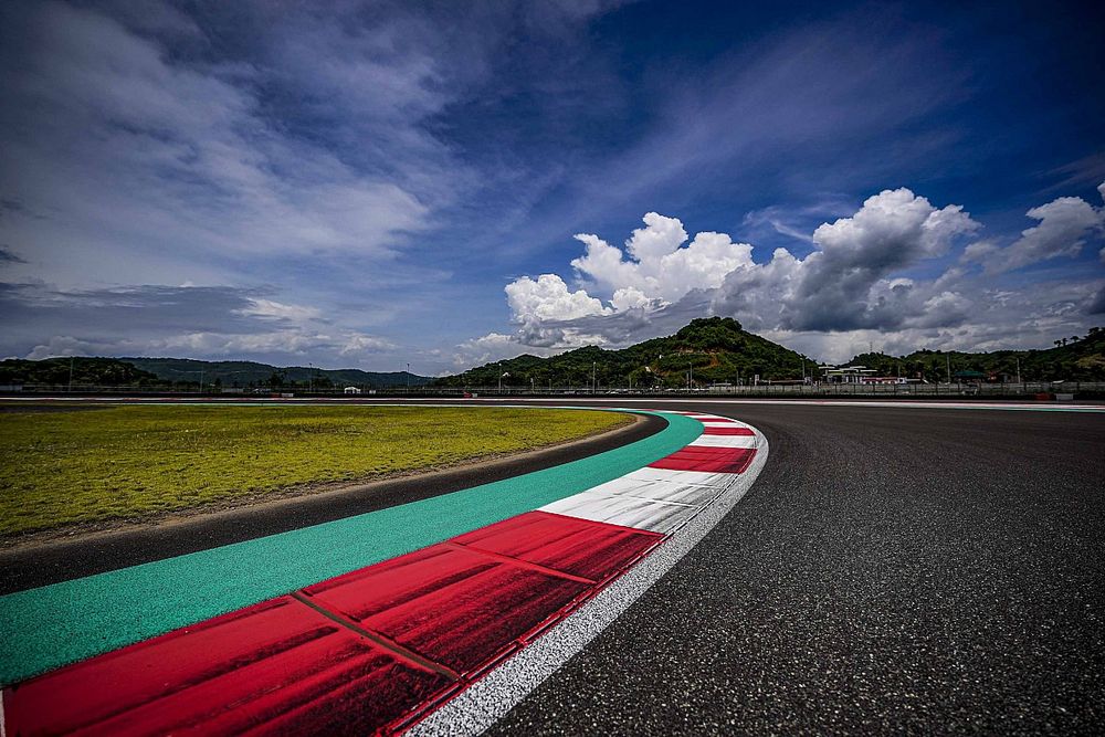 Aspectos de la pista de Mandalika