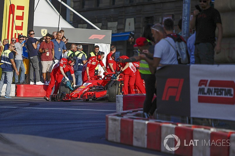 Vettel: Setir Raikkonen penyebab kecelakaan di Milan