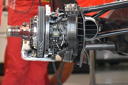 Ferrari: massimo raffreddamento dei dischi sulla pista dove si sta di più sul freno!