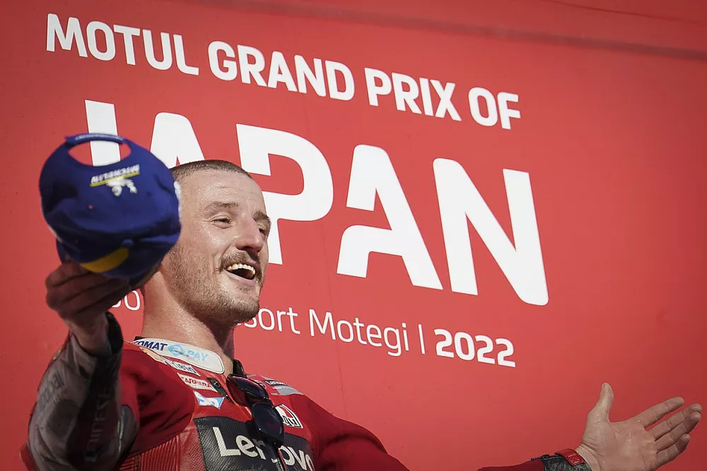 Race winner Jack Miller, Ducati Team