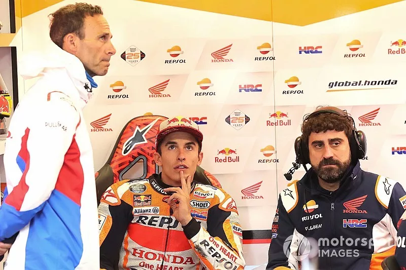 Alberto Puig, team principal Repsol Honda Team, Marc Marquez, Repsol Honda Team