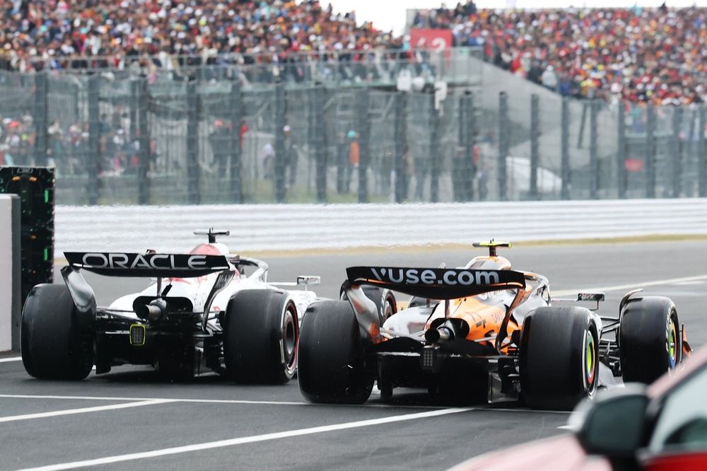 Lando Norris, McLaren, Max Verstappen, Red Bull Racing