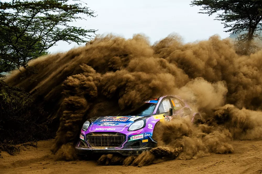 Sebastien Loeb, Isabelle Galmiche, M-Sport Ford World Rally Team Ford Puma Rally1