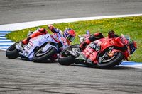 Bagnaia explica cómo le ganó el gran duelo a Márquez en Jerez