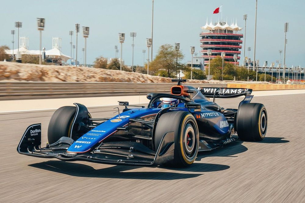 The F1 design clues from Williams' maiden test