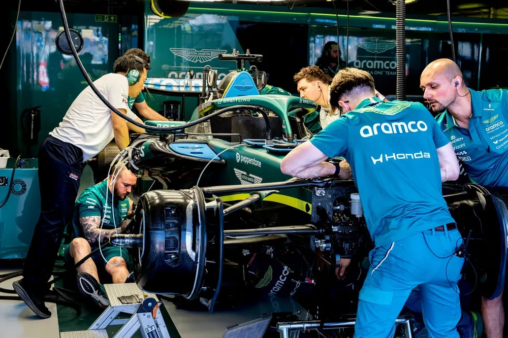 Coche de Lance Stroll, Aston Martin Racing