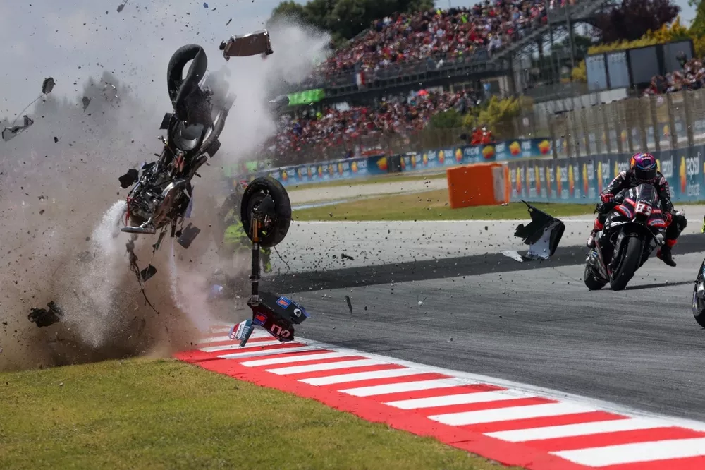Así vivió Alex Márquez su brutal caída: 