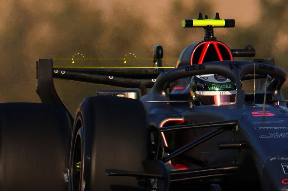 Ala posteriore Audi R26