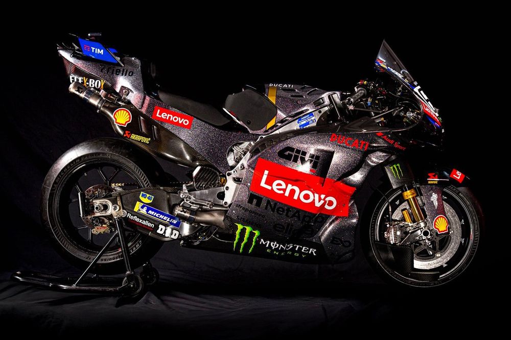 La decoraci&oacute;n de Ducati para los test de Valencia