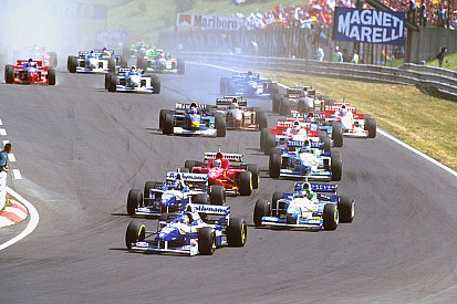 When was competition in F1 at its closest?