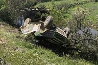 Małuszyński na prowadzeniu, dachowanie Molgo