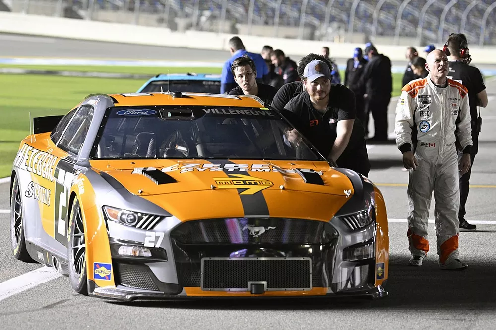 Jacques Villeneuve, Team Hezeberg, Ford Mustang
