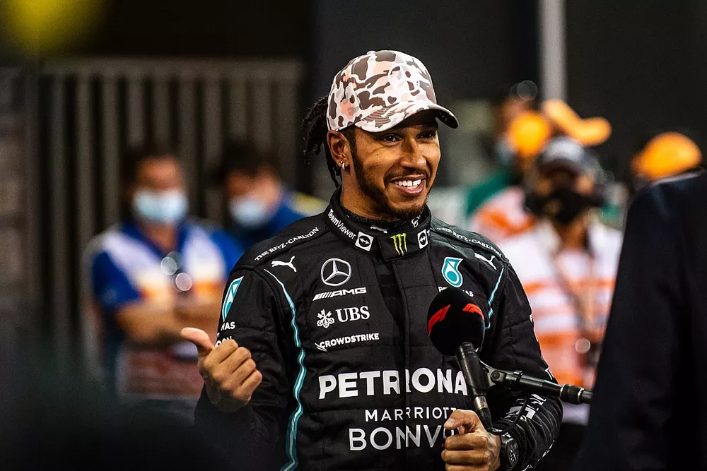 Segundo puesto Lewis Hamilton, Mercedes