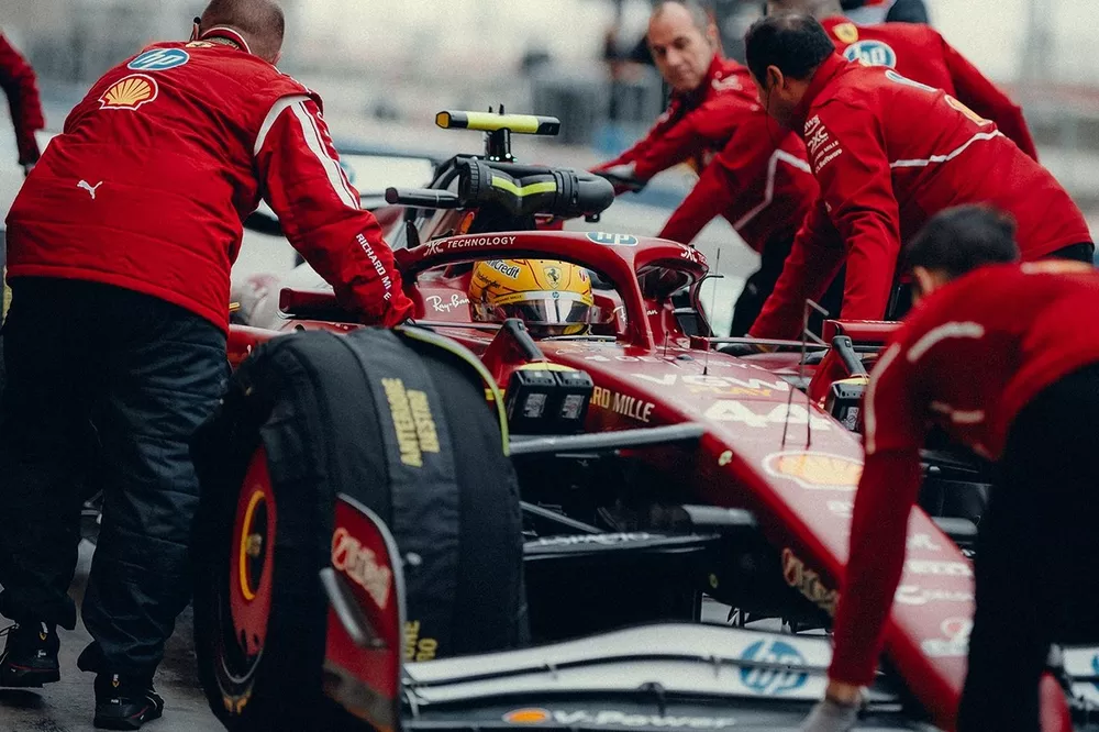 Lewis Hamilton, Ferrari SF-25