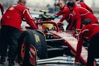 La "anomalía" que puso fin a los test de Hamilton y Ferrari en Bahréin