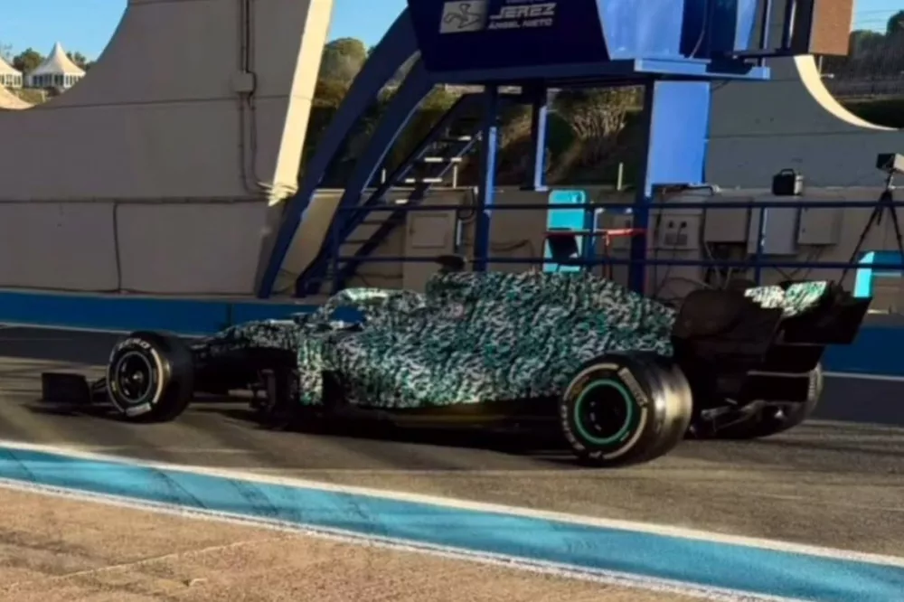 Andrea Kimi Antonelli op Jerez
