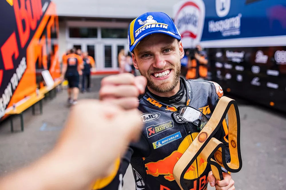 Racewinnaar Brad Binder, Red Bull KTM Factory Racing
