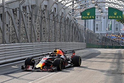 Singapore GP: Ricciardo leads Red Bull 1-2 in first practice