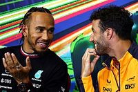 Hamilton: Ricciardo es muy talentoso para ser reserva de Mercedes F1