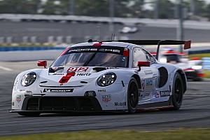 Mazda lidera la práctica nocturna en Daytona, Montoya en 7°
