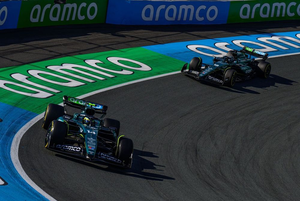 Fernando Alonso, Aston Martin Racing AMR24, Lance Stroll, Aston Martin Racing AMR24