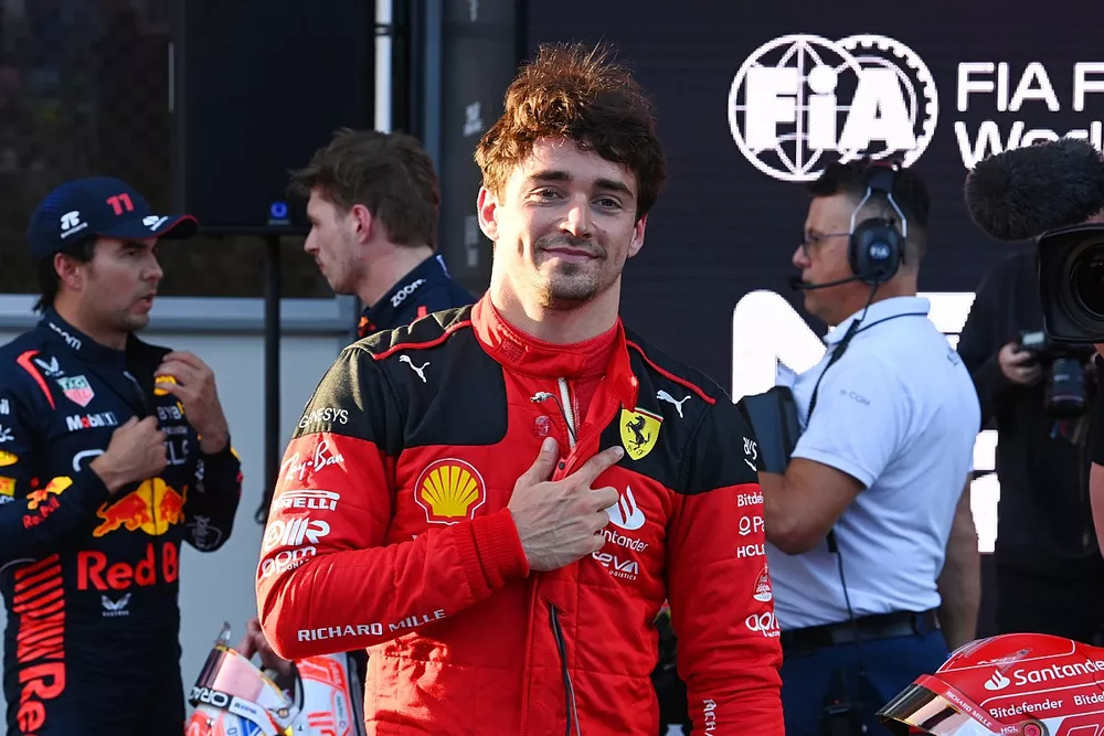 Pole man Charles Leclerc, Scuderia Ferrari