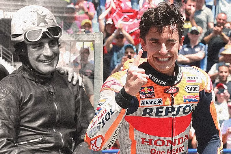Leslie Graham & Marc Marquez
