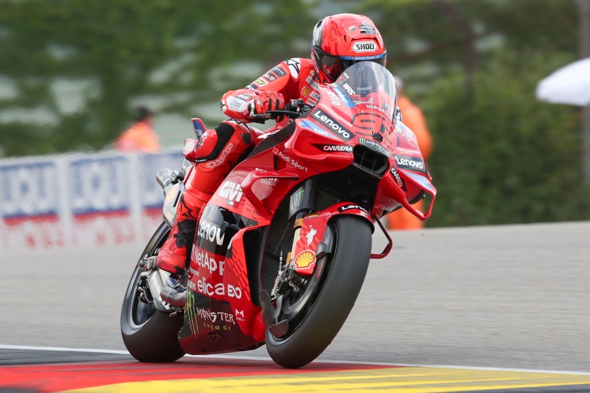 MotoGPドイツFP1｜マルク・マルケス、得意コースで予想通りのトップ