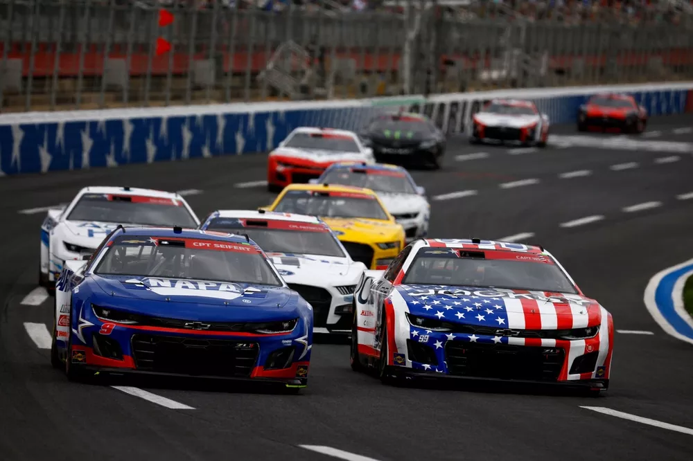 Coke 600 action