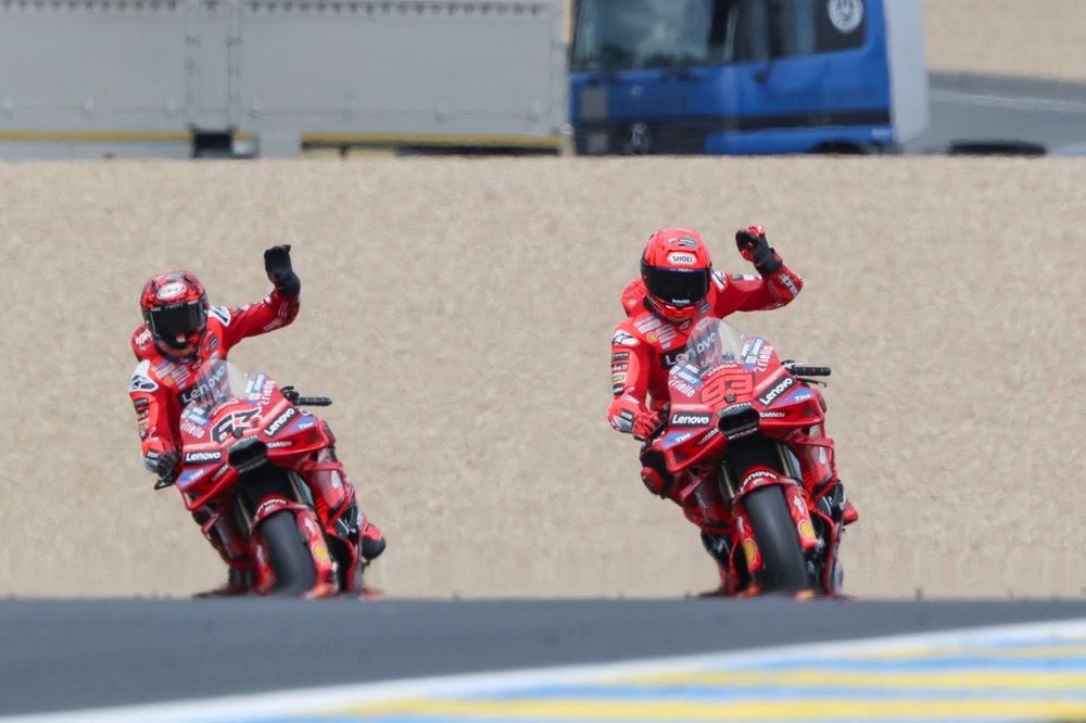 Francesco Bagnaia, Ducati Team, Marc Marquez, Ducati Team
