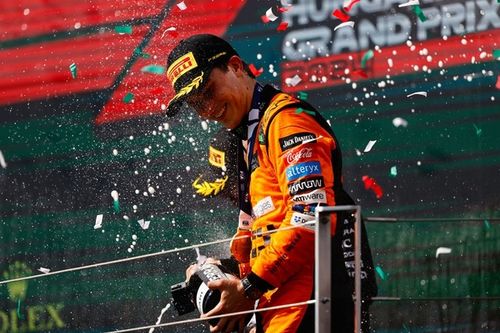 Piastri revela que gan&oacute; el GP de Hungr&iacute;a de F1 con una costilla rota