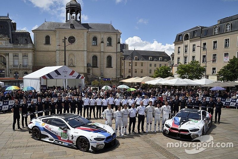 Preparação da BMW para as 24 horas de Le Mans - Apresentação - segunda-feira