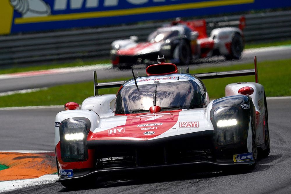 #7 Toyota Gazoo Racing Toyota GR010 - Hybrid: Mike Conway, Kamui Kobayashi, Jose Maria Lopez, #8 Toyota Gazoo Racing Toyota GR010 - Hybrid: Sébastien Buemi, Kazuki Nakajima, Brendon Hartley
