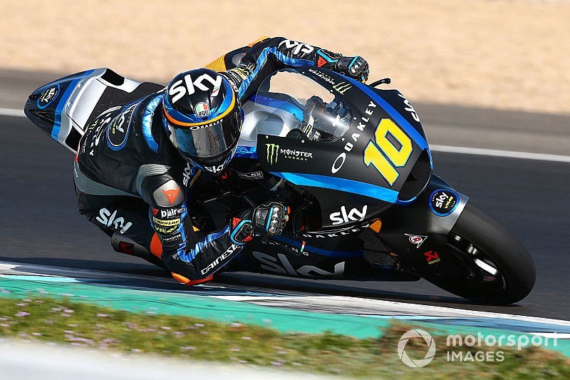 Marini tra i migliori nei test di Jerez, anche Bulega vicino ai più veloci
