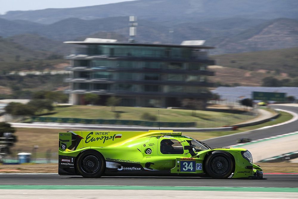#34 Inter Europol Competition Oreca 07 - Gibson: Jakub Smiechowski, Louis Deletraz, Alex Brundle 